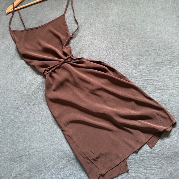 Anemos Mini Dress in dark brown small - Picture 4 of 7